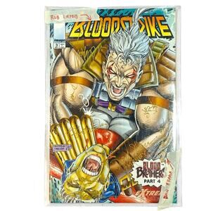 SIGNED Bloodstrike #3 (1993) Image Comics Rob Liefeld Dan Fraga Eric Stephenson